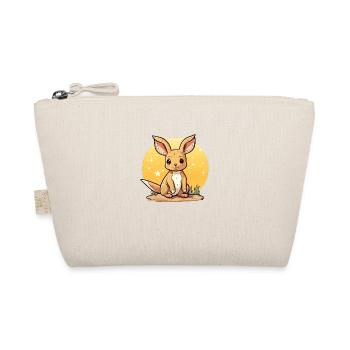 Kangourou Kawaii - Trousse biologique - nature - Devant