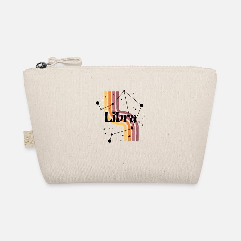 Libra retro horoscope Organic Pouch