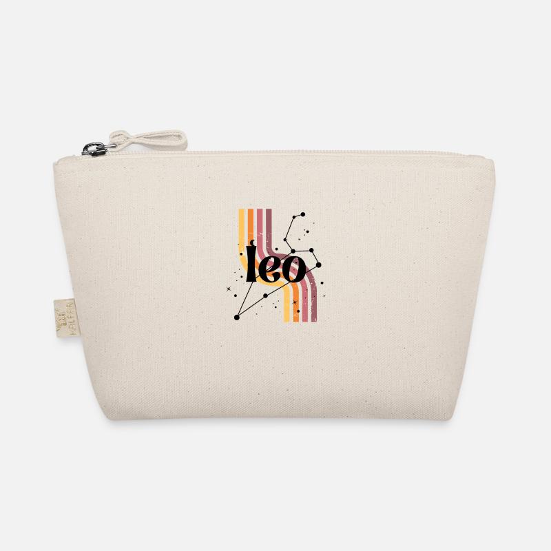 Leo retro horoscope Organic Pouch