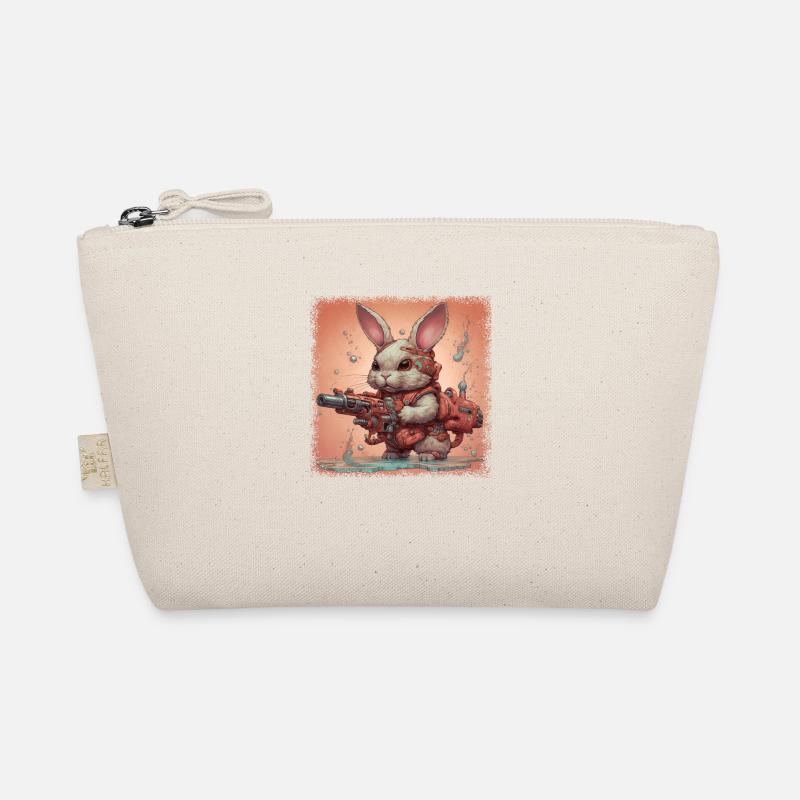 Birthday Present TV Show Happy Easter Bearded Bear Organic Pouch