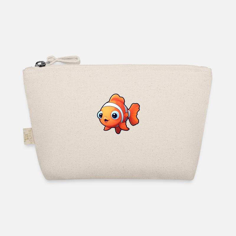 Clownfisch - Bio-Täschchen - Natur