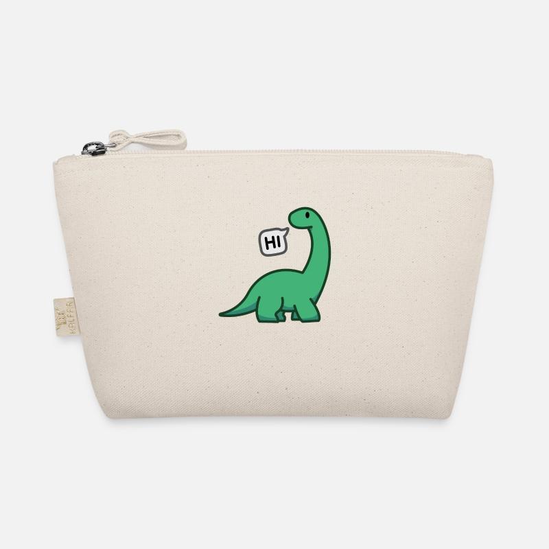Green dinosaur Organic Pouch