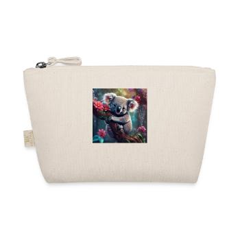 Koala bear in tree with flowers - Organic Pouch - nature - Front