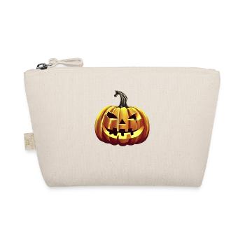 Halloween Pumpkins Gift Pumpkin Pumpkin Costume - Organic Pouch - nature - Front
