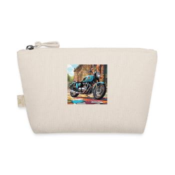 Classy British Motorcycling - Organic Pouch - nature - Front