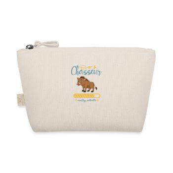 bientôt chasseur t-shirt chasseur sanglier - Trousse biologique - nature - Devant