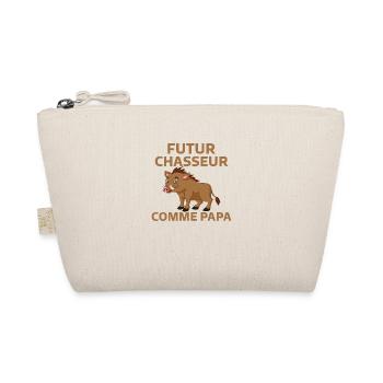 Futur Chasseur Comme Papa Chasseur Sanglier - Trousse biologique - nature - Devant