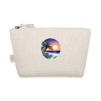 Summer Holiday Palm Beach Palm Islands Island Sun - Organic Pouch - nature - Front