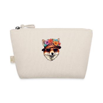 Foxie the Blossom Bandit - Bio-Täschchen - Natur - Vorne