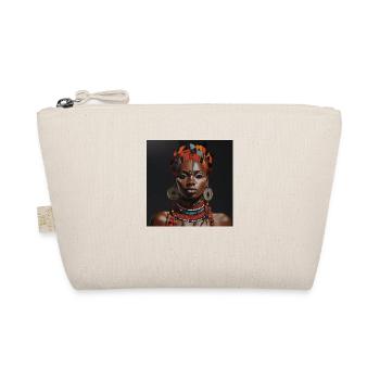 African Beauty - Organic Pouch - nature - Front
