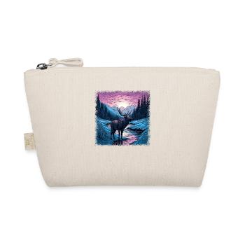 color bird statement sayings gift idea nature deer - Organic Pouch - nature - Front