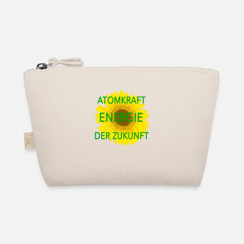 Atomkraft Energie der Zukunft - Bio-Täschchen - Natur