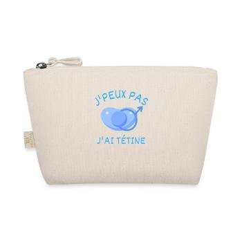 J'peux pas j'ai tétine - Trousse biologique - nature - Devant