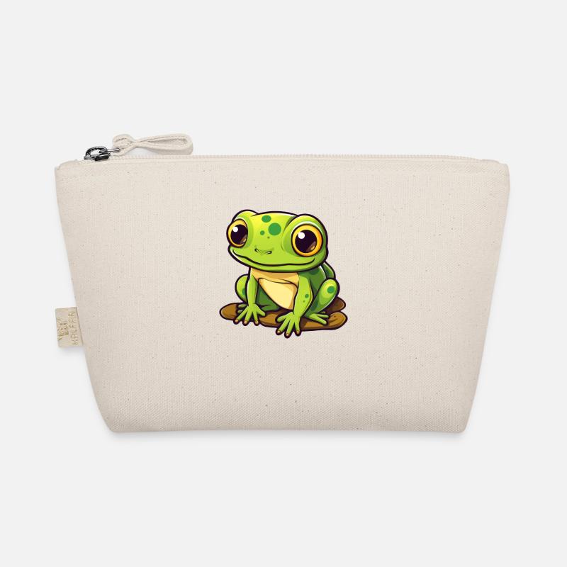 Frosch - Bio-Täschchen - Natur