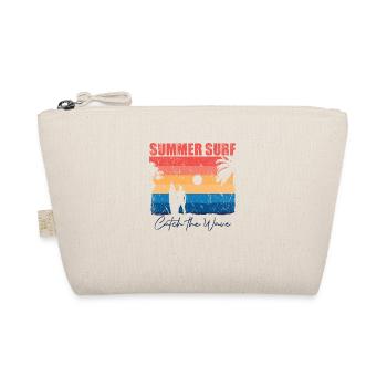 Surfing Surfboard Surfer Wassersport - Bio-Täschchen - Natur - Vorne