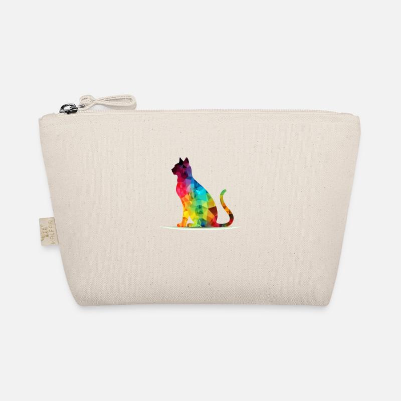 Pacho die bunte Katze - Bio-Täschchen - Natur