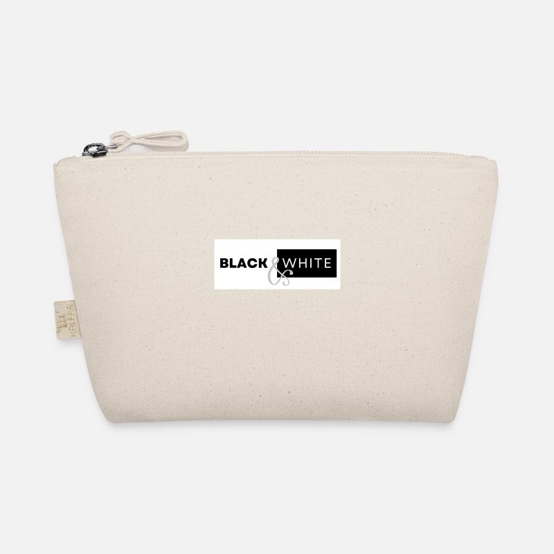 Black and White Bio-Täschchen