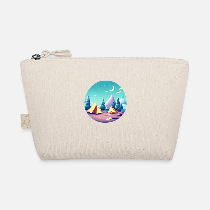 Camping Wohnmobil Geschenk Wohnwagen Camp Zelten Bio-Täschchen