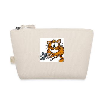 cat and mouse - Organic Pouch - nature - Front