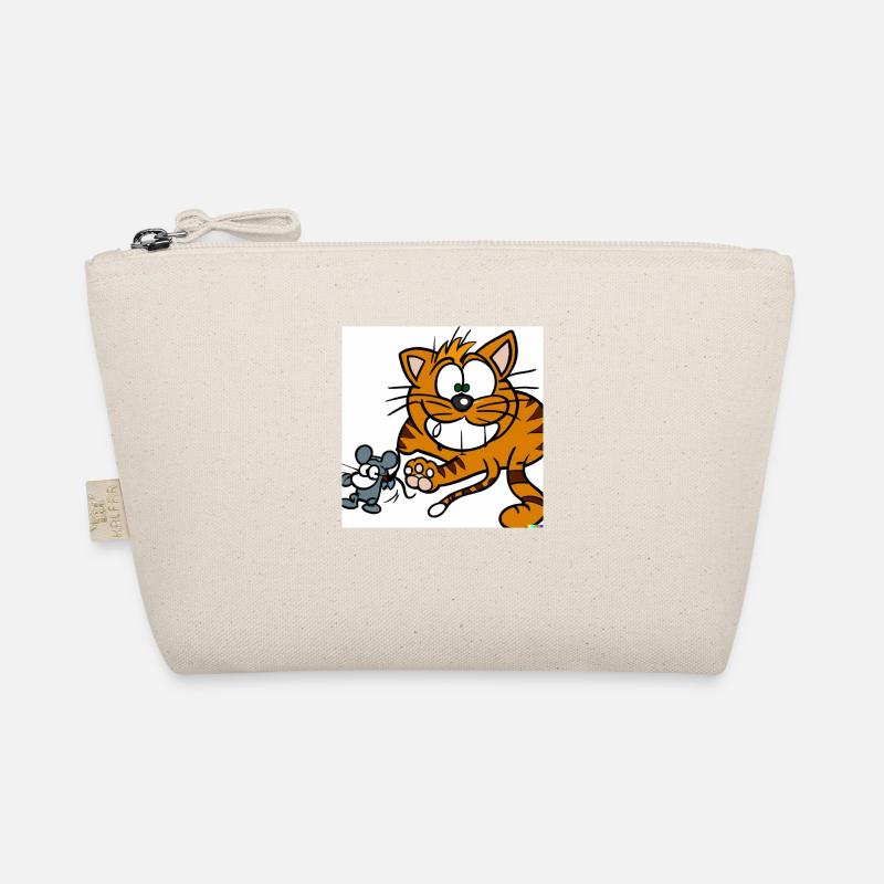 cat and mouse - Organic Pouch - nature