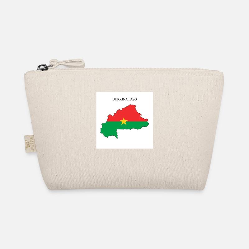 Burkina Faso Flagge, Map - Bio-Täschchen - Natur