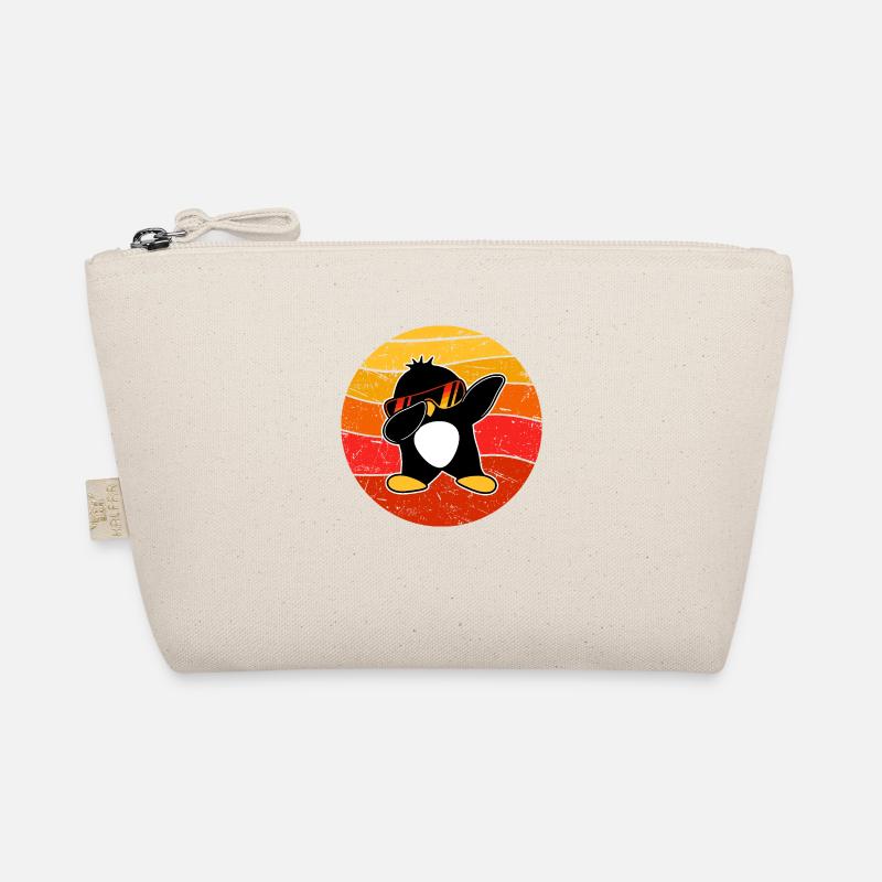 Lustiger Dabbing Pinguin Cool Dab Dance Tanz Pose - Bio-Täschchen - Natur