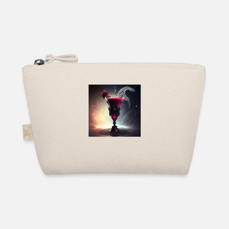 Blutroter Cocktail Bio-Täschchen