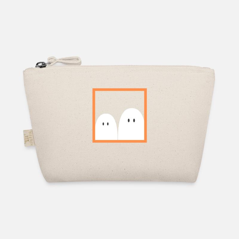 Ghost in a red frame Organic Pouch
