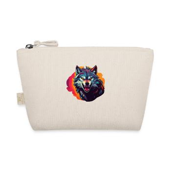 wolf - Organic Pouch - nature - Front