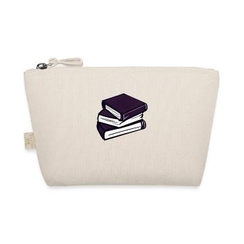 Book Reading Books Gift Reader Book Lover - Organic Pouch - nature - Front
