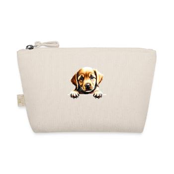 Puppy Dogs Golden Retriever Dog Owners - Organic Pouch - nature - Front