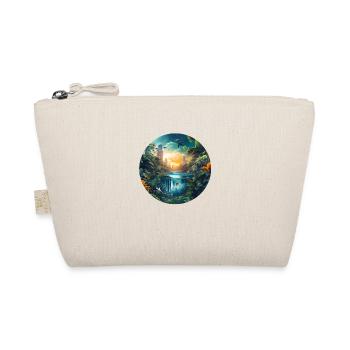 A sunset in the big city in the - Organic Pouch - nature - Front