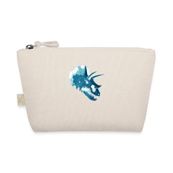 Dinosaur Head - Organic Pouch - nature - Front