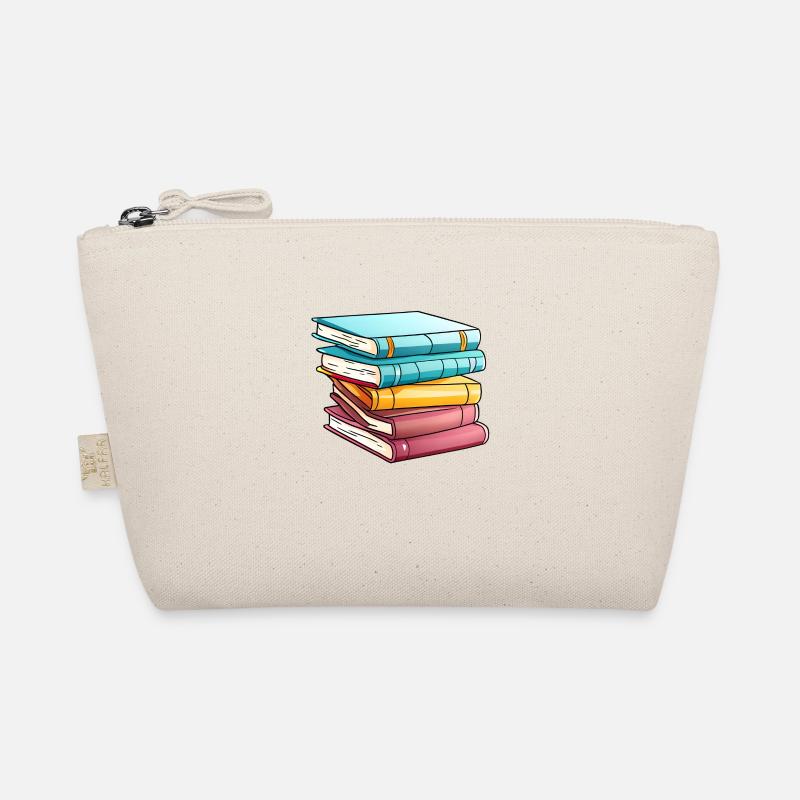 Book Reading Books Gift Reader Book Lover Organic Pouch