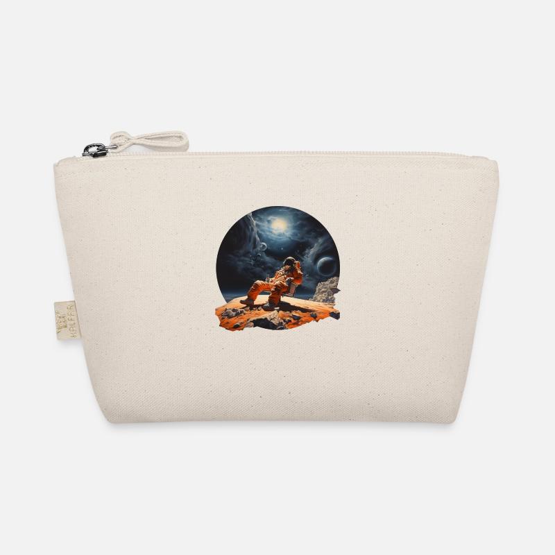 A cosmonaut on vacation Organic Pouch