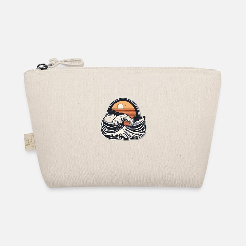 Sunset Wave Organic Pouch