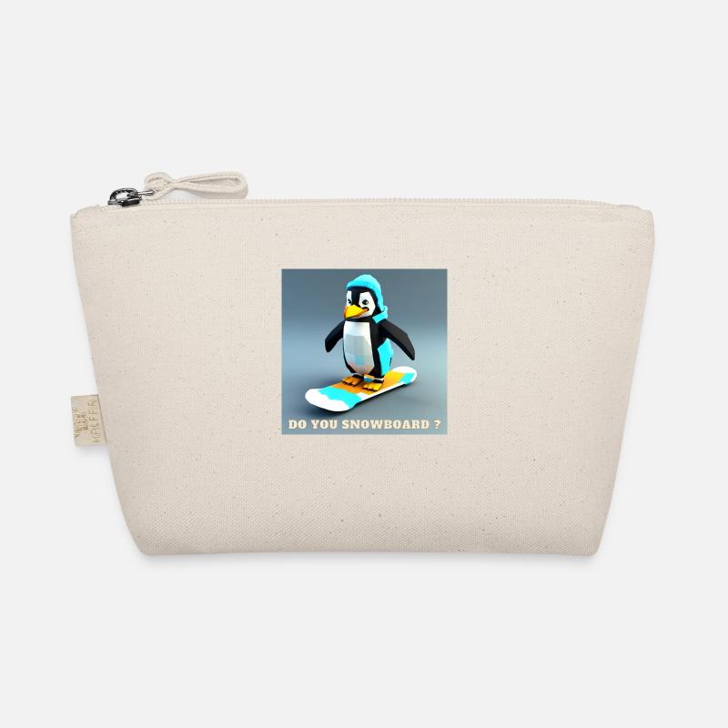 Snowboard Pingu Organic Pouch