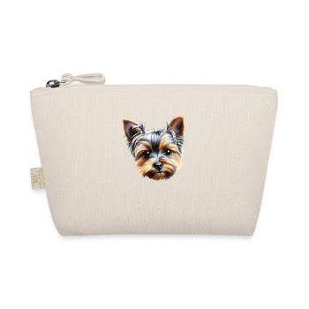 Hundewelpe Yorkshire Terrier Hundehalter Hund - Bio-Täschchen - Natur - Vorne