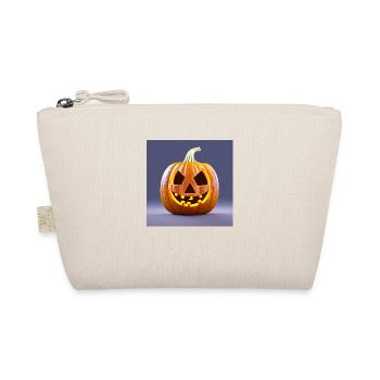 Joyeux Halloween Pumpkin Face effrayant drôle spooky - Trousse biologique - nature - Devant