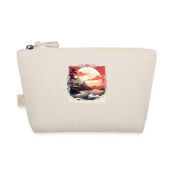 Japanese visual art has a long tradition - Organic Pouch - nature - Front