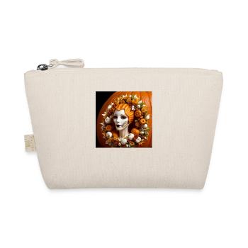 Citrouille d’Halloween avec visage - Trousse biologique - nature - Devant
