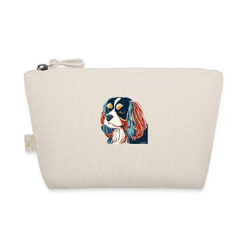 Cavalier King Charles Spaniel Art - Organic Pouch - nature - Front