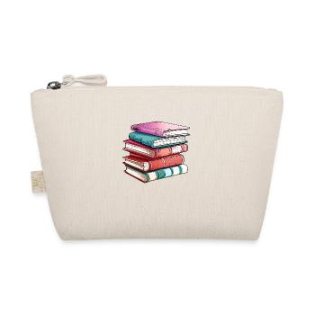 Buch Lesen Buchliebhaber Geschenk Bücher Leser - Bio-Täschchen - Natur - Vorne