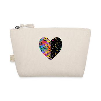 Heart - Organic Pouch - nature - Front