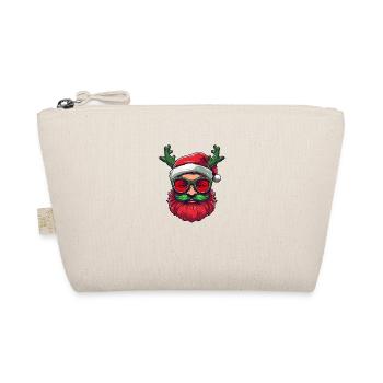 Conception du logo Ugly Christmas Santa Clause - Trousse biologique - nature - Devant