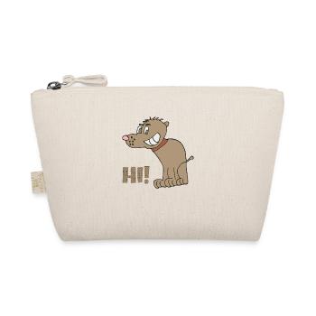 Drôle de chien salut - Trousse biologique - nature - Devant