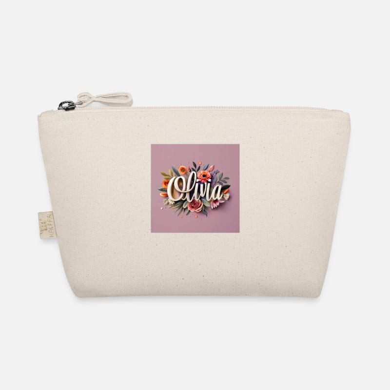 Olivia is a Beautiful and Timeless name ! Organic Pouch