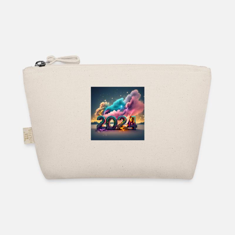 Kosmischer Blitz 2024 Bio-Täschchen