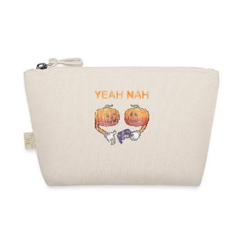 Yeah nah Ugly Halloween Gaming - Organic Pouch - nature - Front