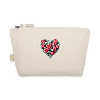 Wedding, Love, Valentine's Day, Engagement, Mother's Day - Organic Pouch - nature - Front